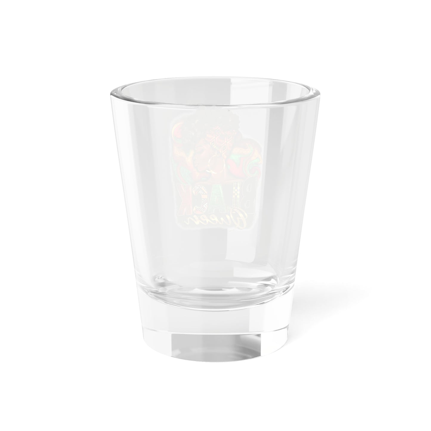 Black Queen Shot Glass, 1.5oz