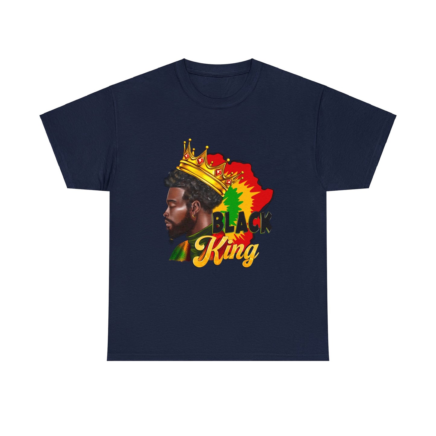 Black King Unisex Heavy Cotton Tee