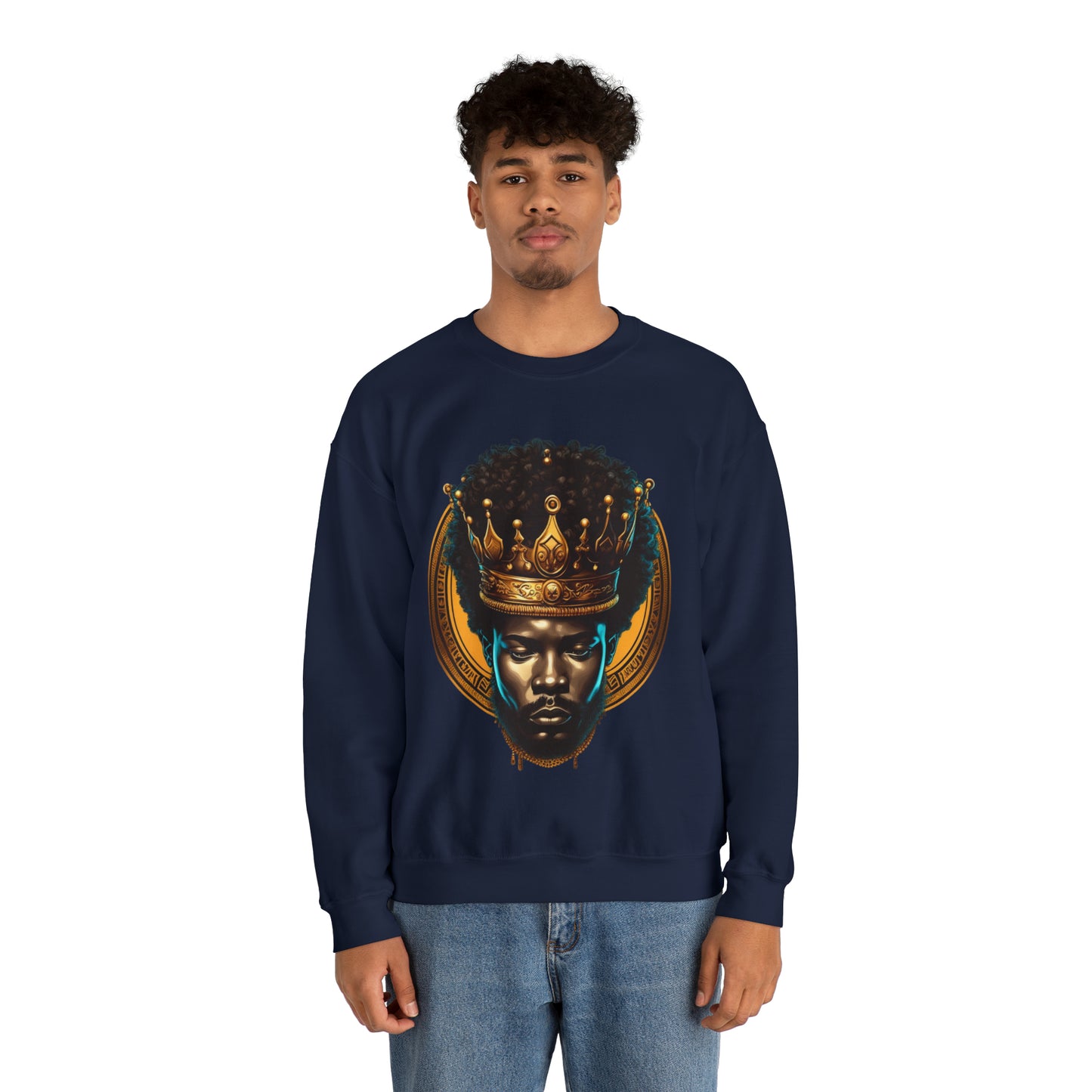 King 2 Unisex Heavy Blend™ Crewneck Sweatshirt