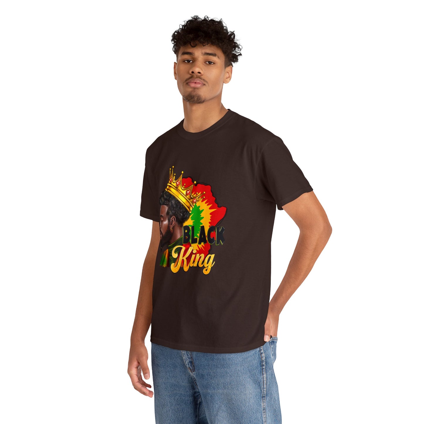 Black King Unisex Heavy Cotton Tee