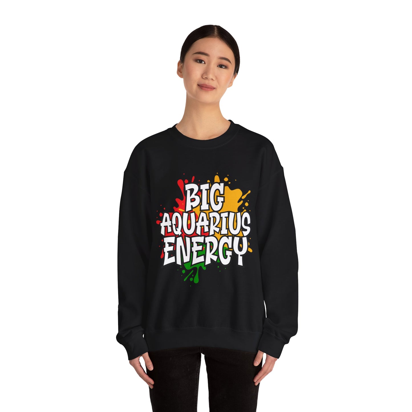 Aquarius Unisex Heavy Blend™ Crewneck Sweatshirt