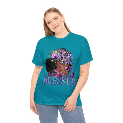 Just Blessed Unisex Heavy Cotton Tee