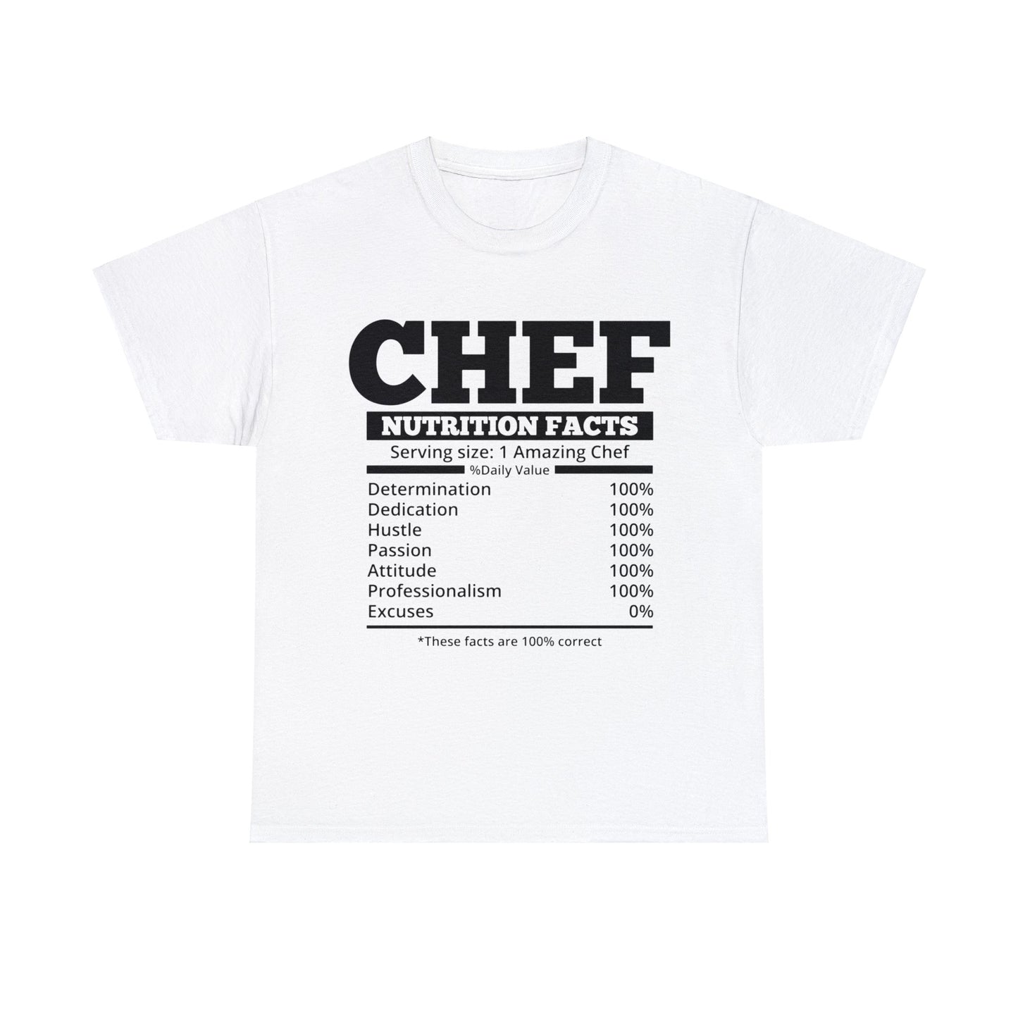 Chef Unisex Heavy Cotton Tee