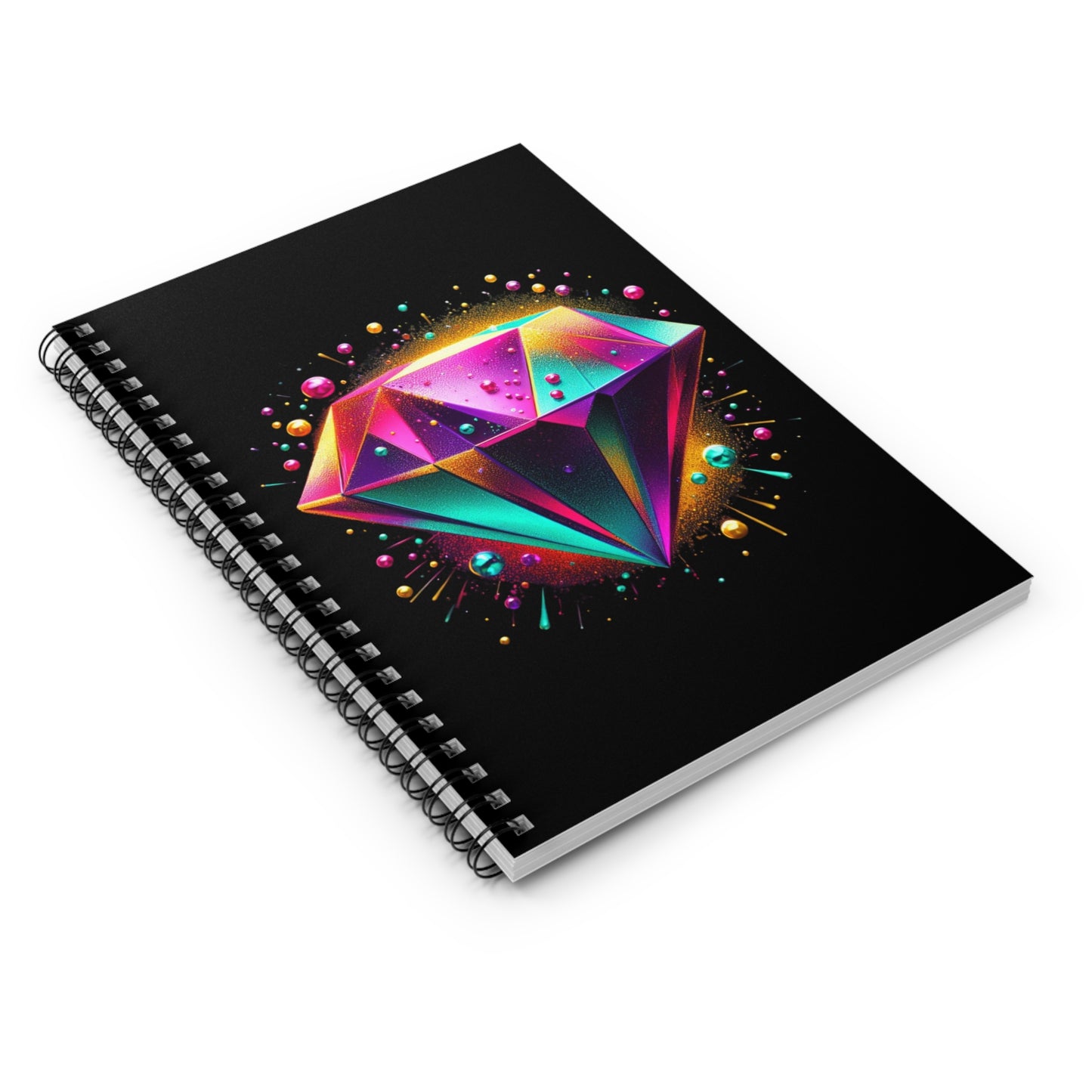 Shine Bright Spiral Mini Notebook - Ruled Line