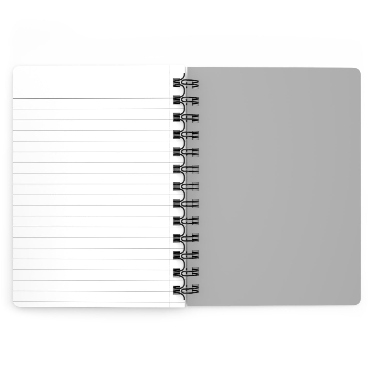 Teacher Life  - Male Spiral Bound Journal - Light Grey