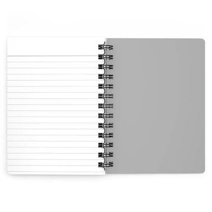 Teacher Life  - Male Spiral Bound Journal - Light Grey