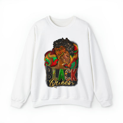 Black Queen Unisex Heavy Blend™ Crewneck Sweatshirt