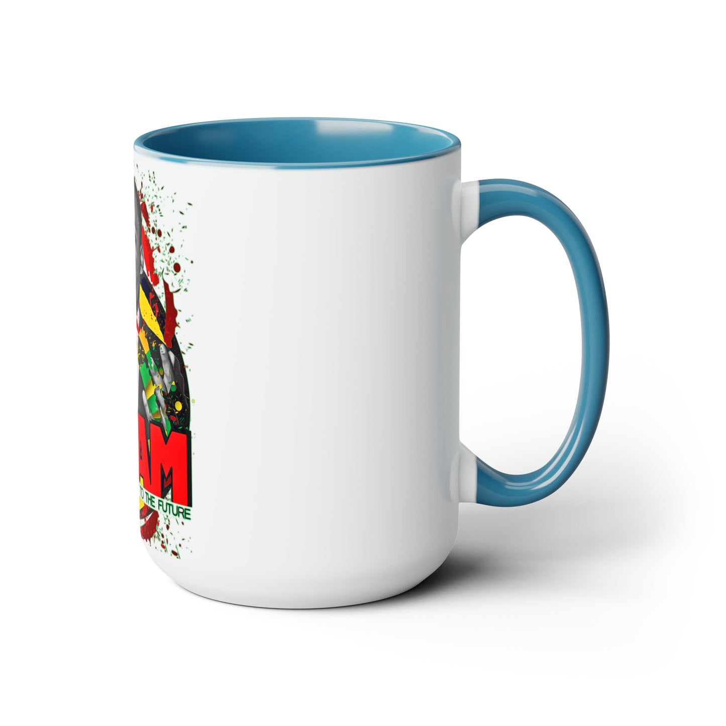 MLK Jr Two-Tone Coffee Mugs, 15oz