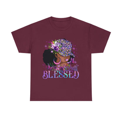 Just Blessed Unisex Heavy Cotton Tee