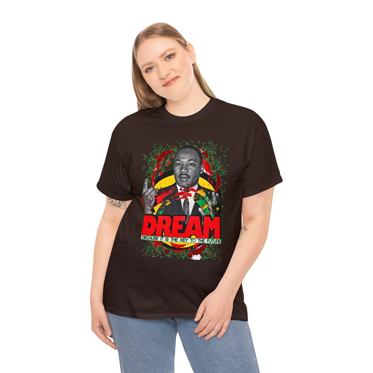 MLK Jr Unisex Heavy Cotton Tee