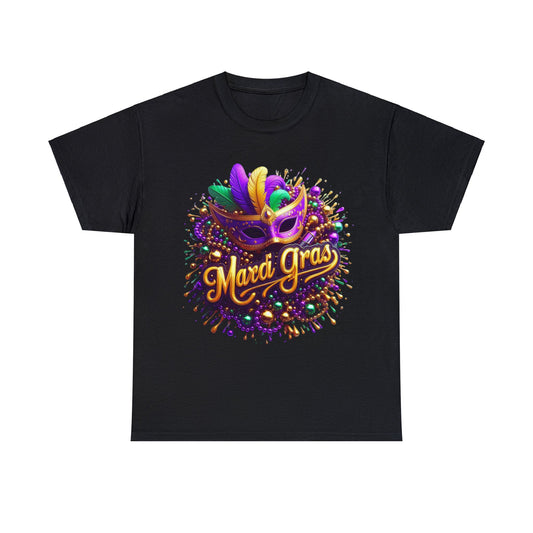 Mardi Gras 4 Unisex Heavy Cotton Tee