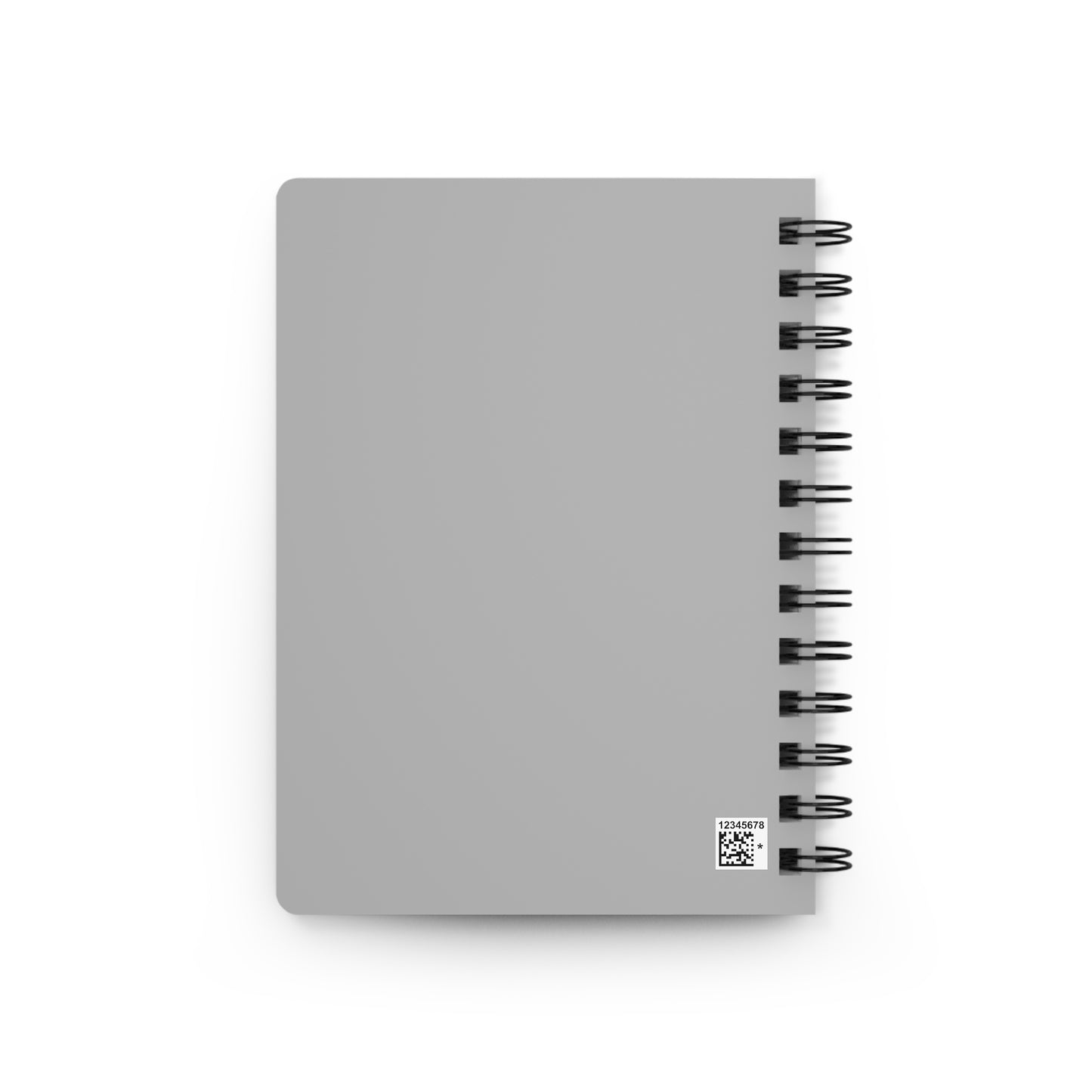 Teacher Life  - Male Spiral Bound Journal - Light Grey