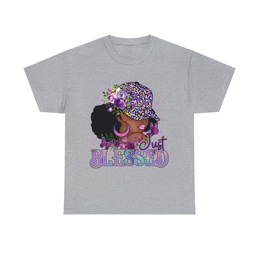 Just Blessed Unisex Heavy Cotton Tee