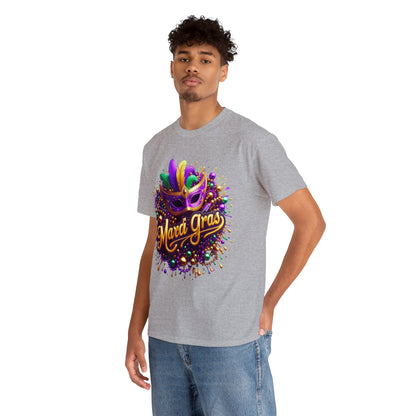 Mardi Gras 4 Unisex Heavy Cotton Tee