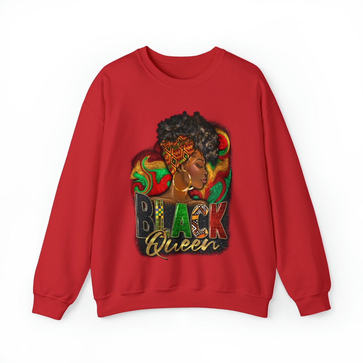 Black Queen Unisex Heavy Blend™ Crewneck Sweatshirt