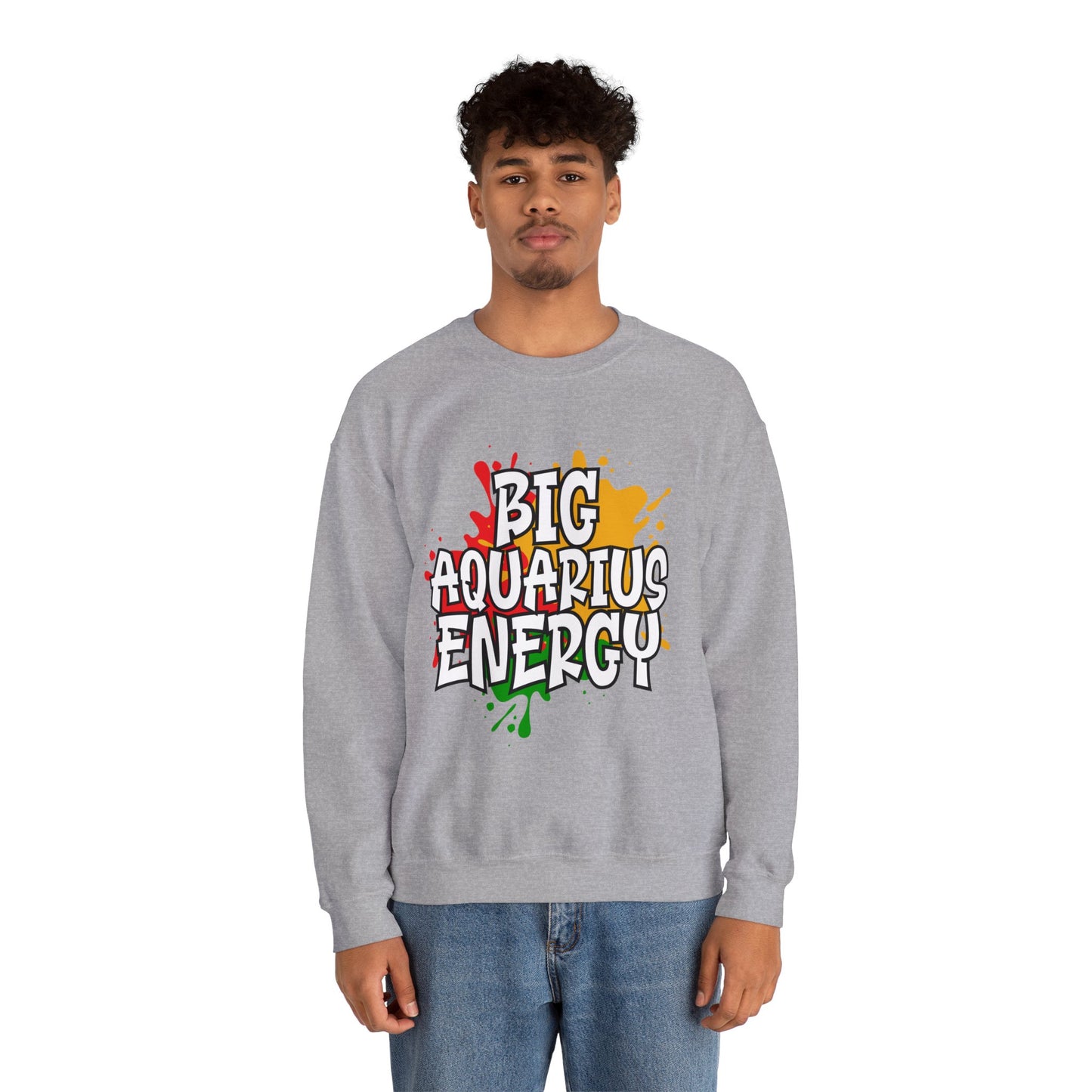 Aquarius Unisex Heavy Blend™ Crewneck Sweatshirt