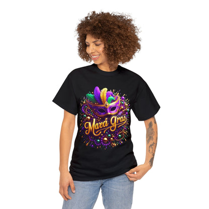 Mardi Gras 4 Unisex Heavy Cotton Tee