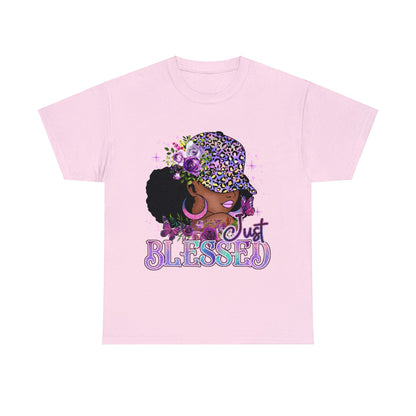 Just Blessed Unisex Heavy Cotton Tee