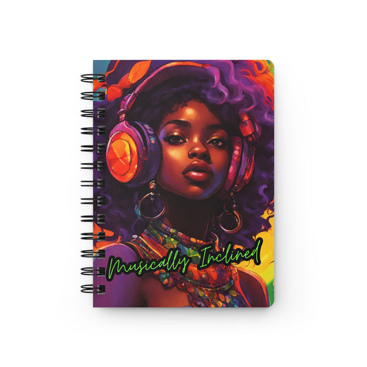 Musically Inclined Spiral Bound Journal