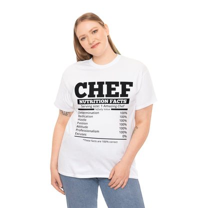 Chef Unisex Heavy Cotton Tee