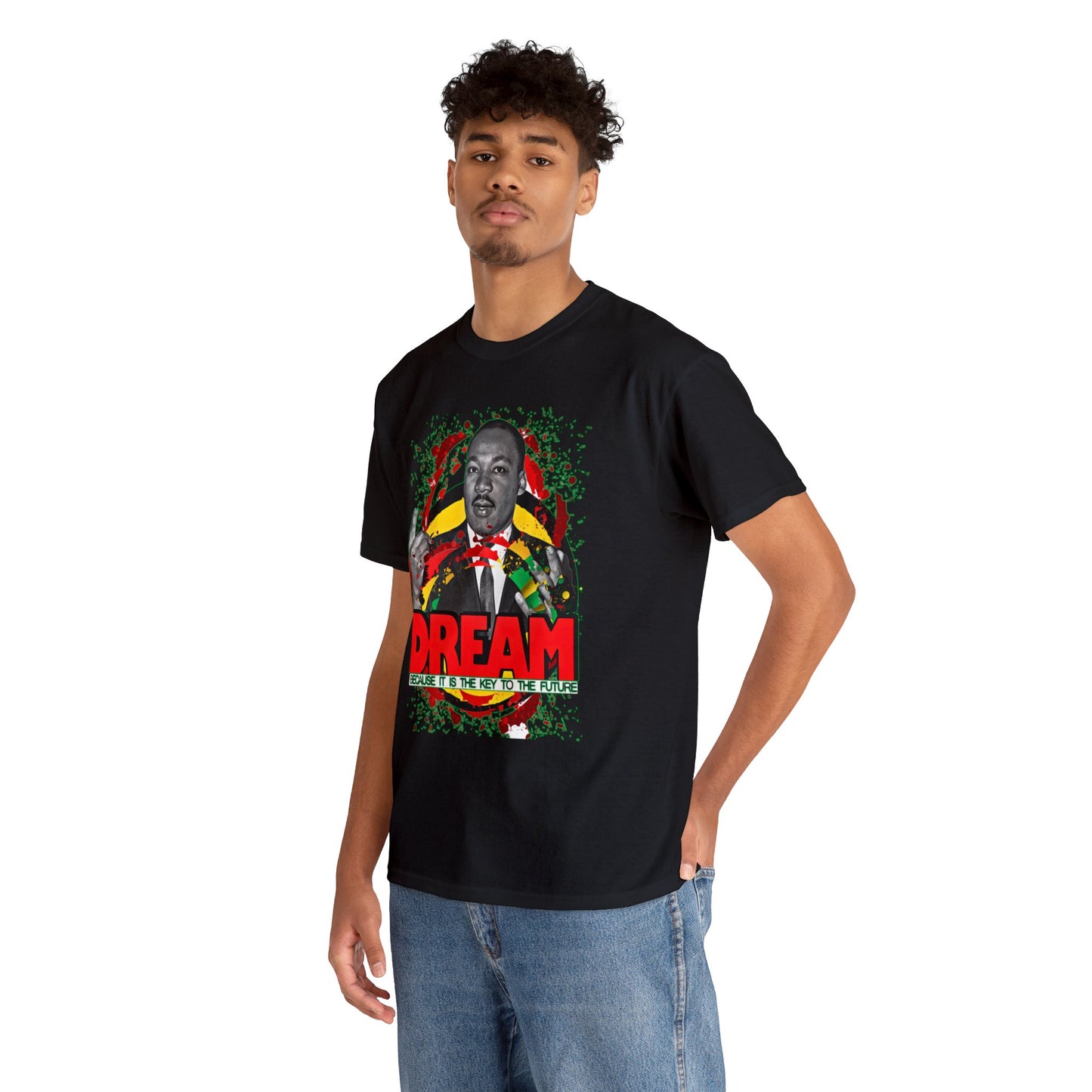 MLK Jr Unisex Heavy Cotton Tee