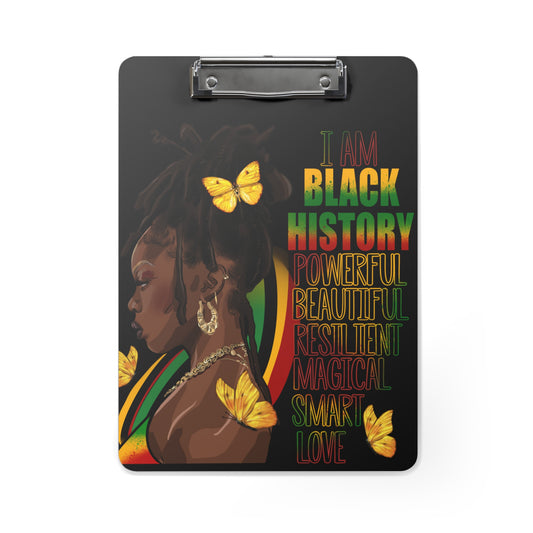 Black History Queen Clipboard