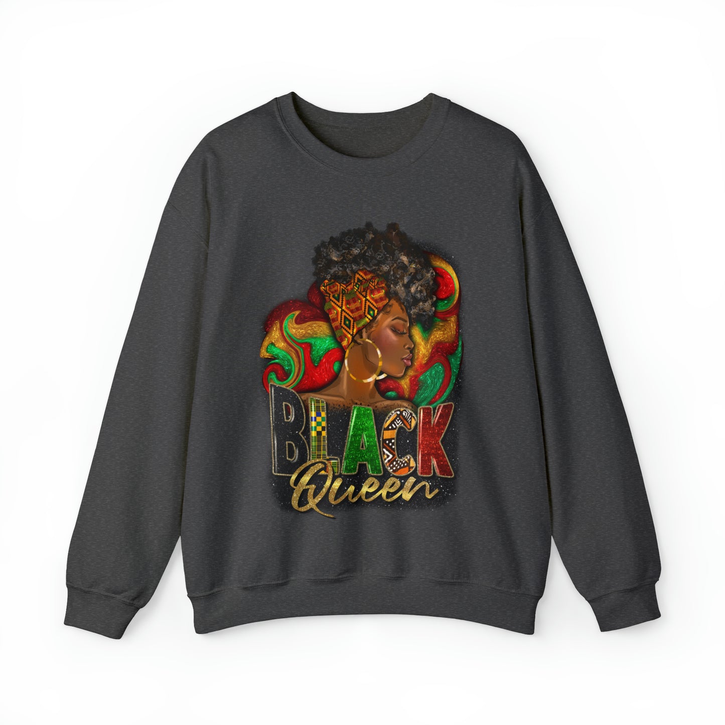 Black Queen Unisex Heavy Blend™ Crewneck Sweatshirt