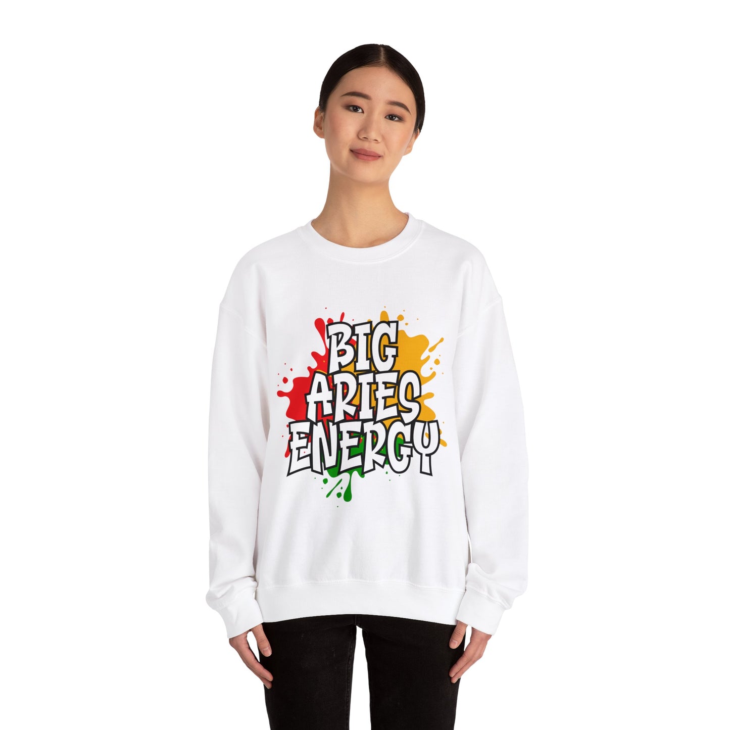 Aries Unisex Heavy Blend™ Crewneck Sweatshirt