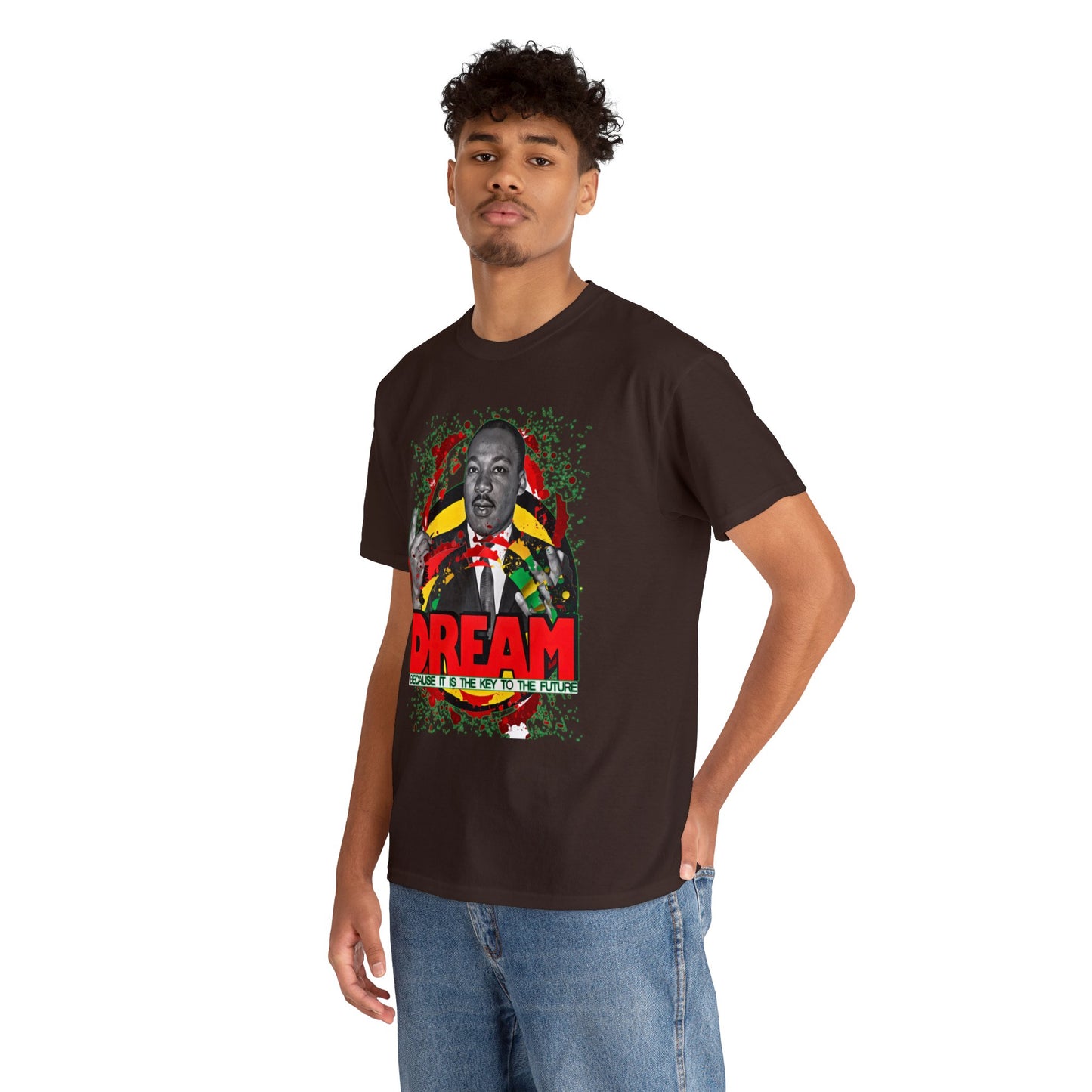 MLK Jr Unisex Heavy Cotton Tee