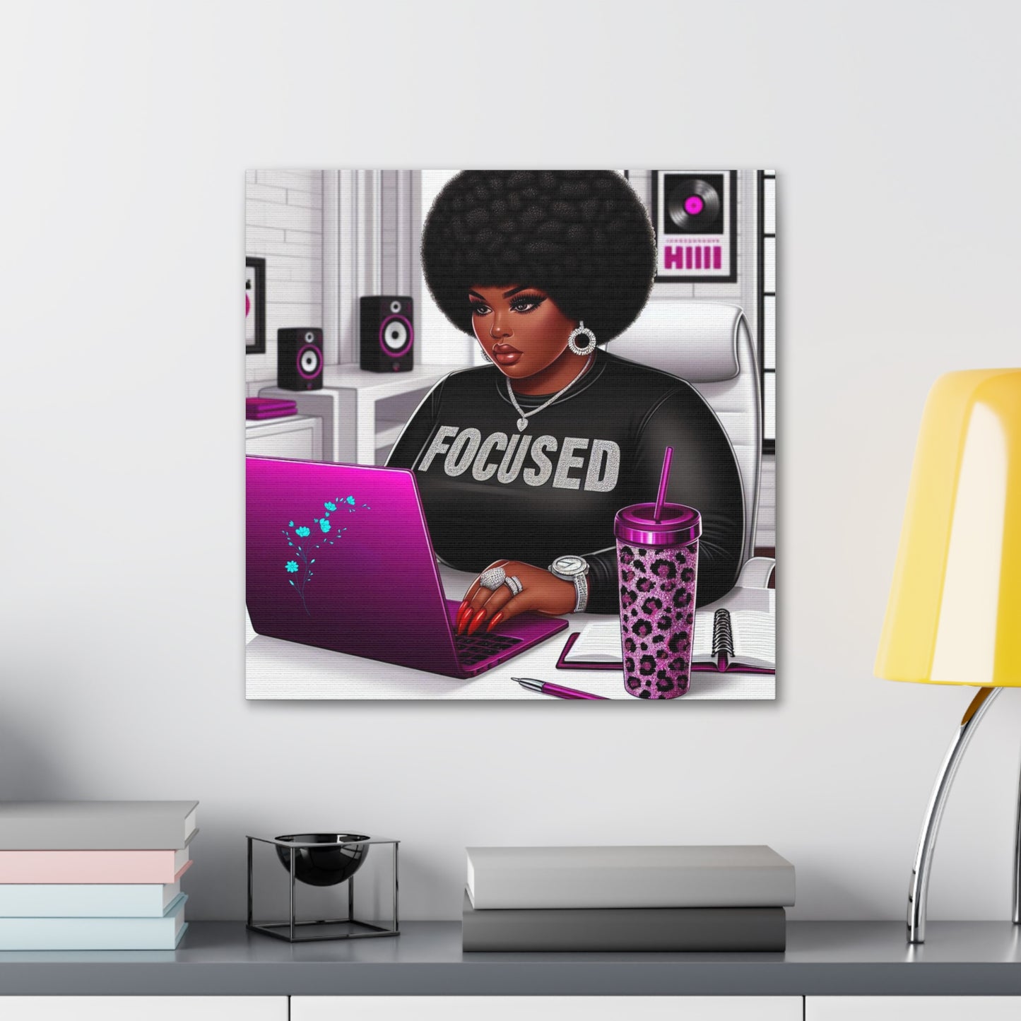 FOCUSED Canvas Gallery Wrap