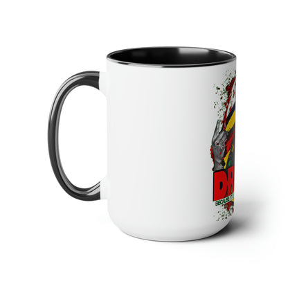 MLK Jr Two-Tone Coffee Mugs, 15oz