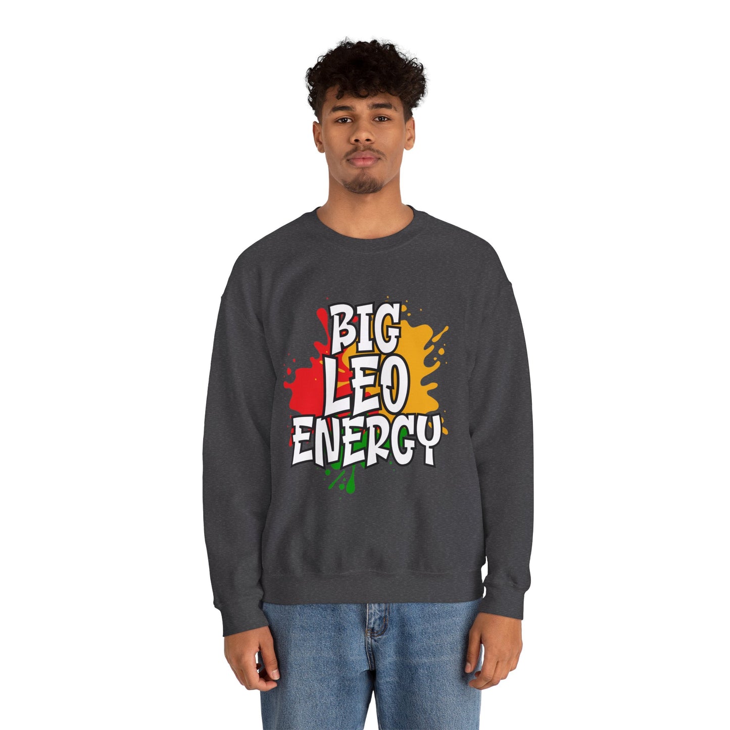 Leo Unisex Heavy Blend™ Crewneck Sweatshirt