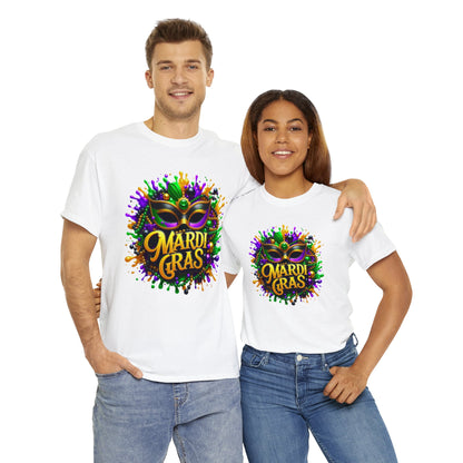 Mardi Gras 2 Unisex Heavy Cotton Tee