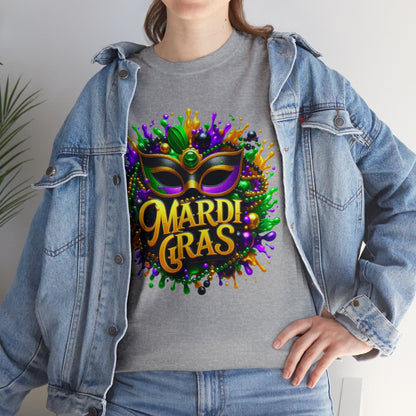 Mardi Gras 2 Unisex Heavy Cotton Tee