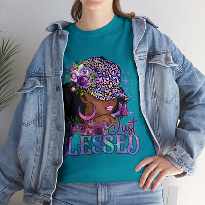 Just Blessed Unisex Heavy Cotton Tee