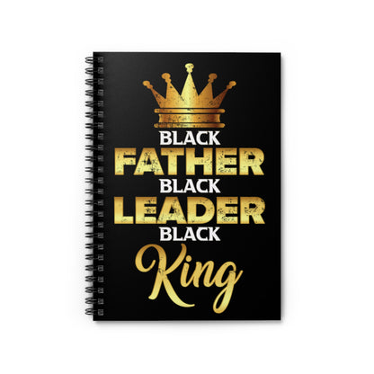 Father Leader King Spiral Mini Notebook - Ruled Line