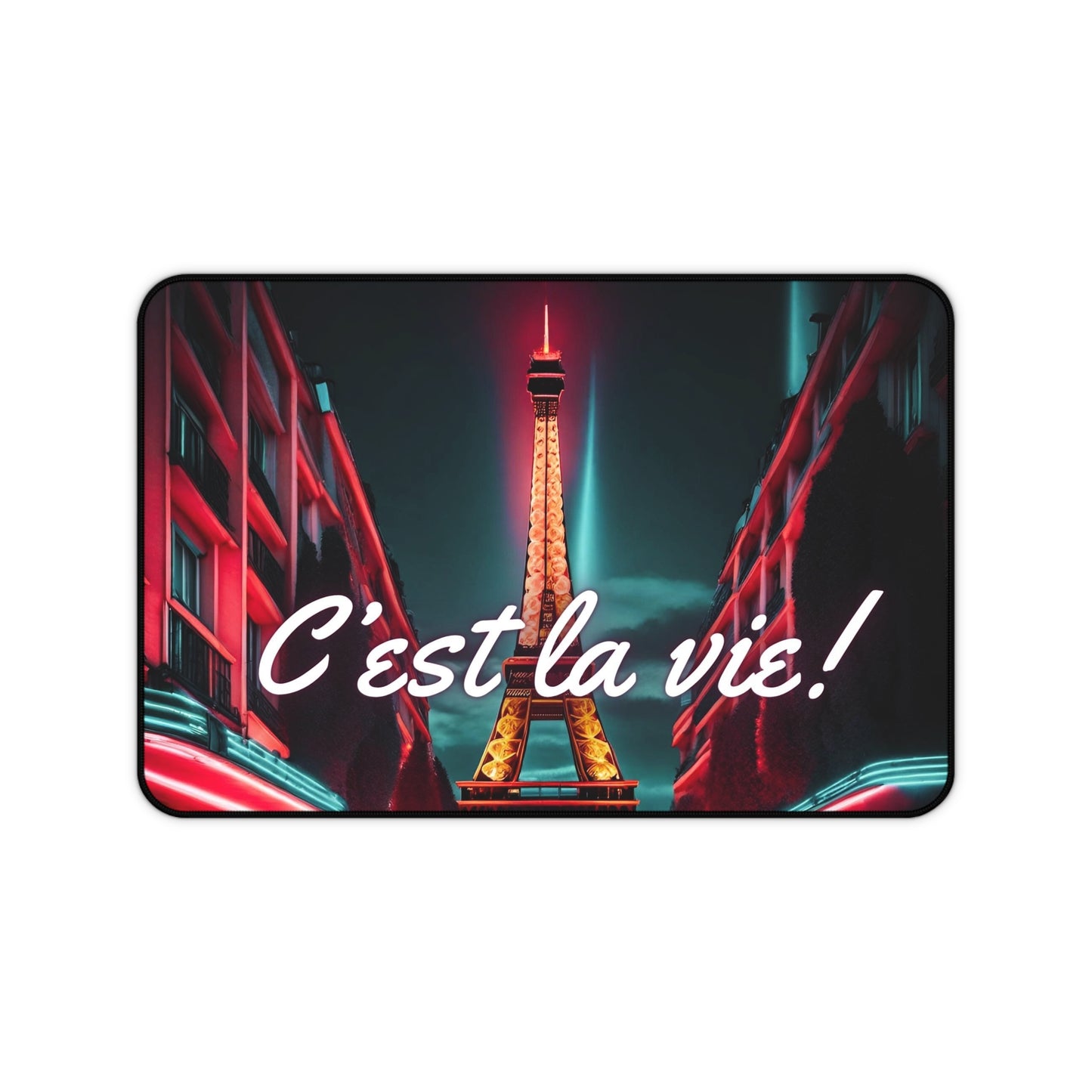 C'est La Vie Desk Mat