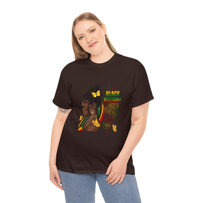 Black History Queen Unisex Heavy Cotton Tee