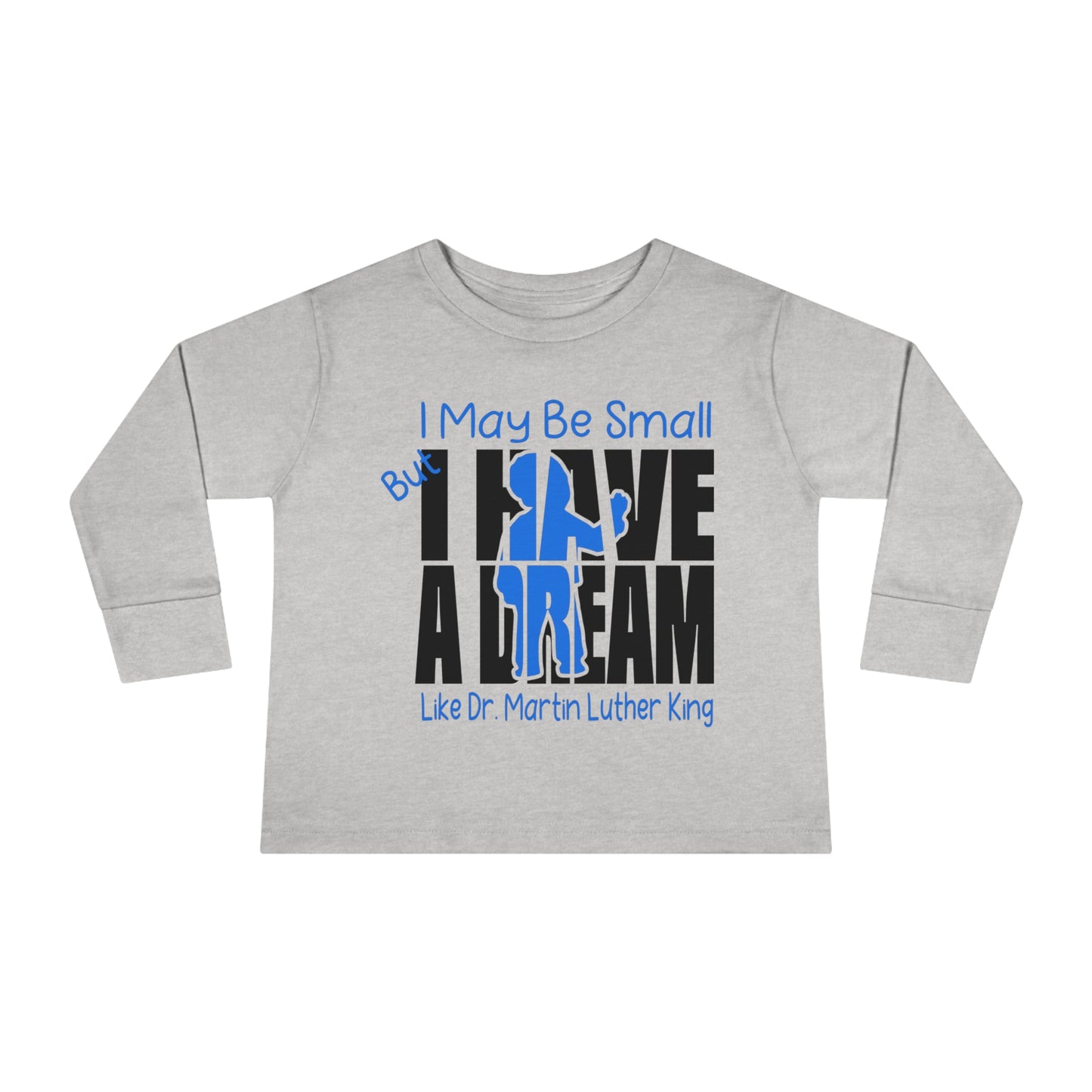 MLK Jr Boy Toddler Long Sleeve Tee