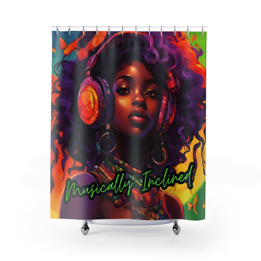 Musically Inclined Shower Curtains