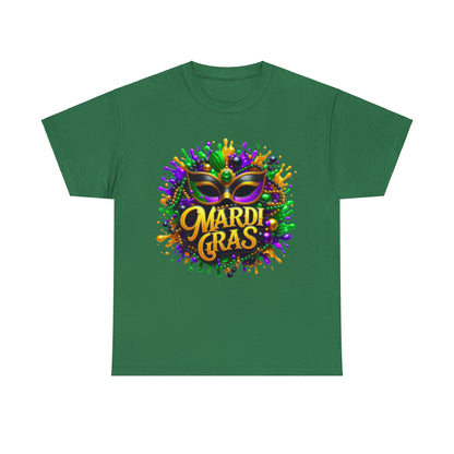 Mardi Gras 2 Unisex Heavy Cotton Tee