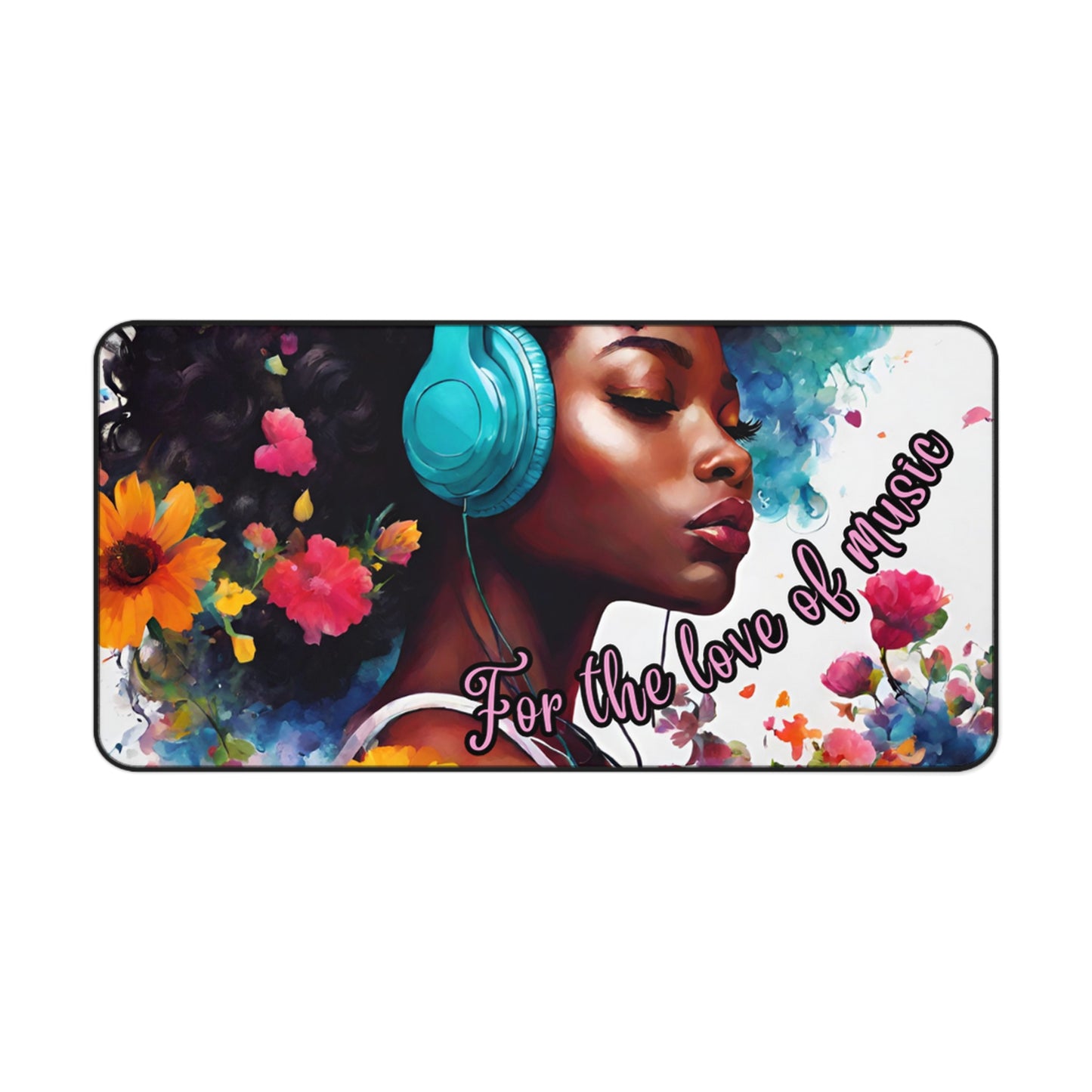 For the Love of Music Desk Mat