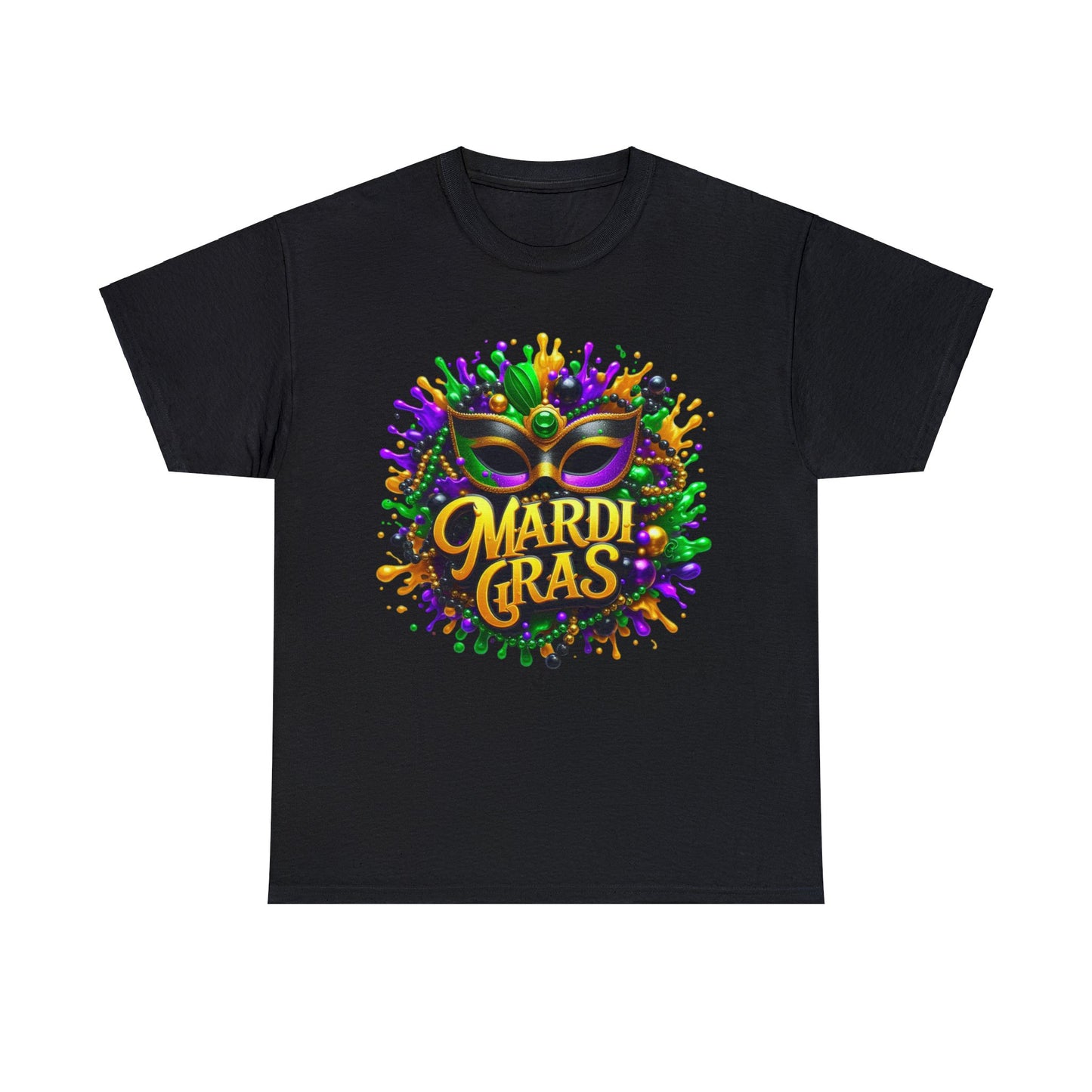 Mardi Gras 2 Unisex Heavy Cotton Tee