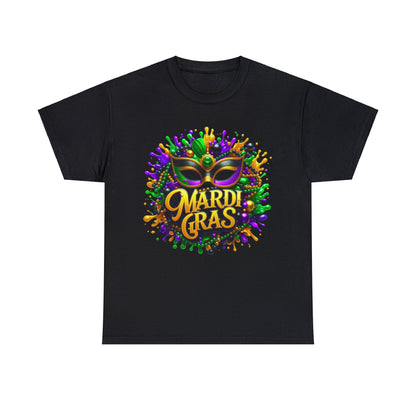 Mardi Gras 2 Unisex Heavy Cotton Tee