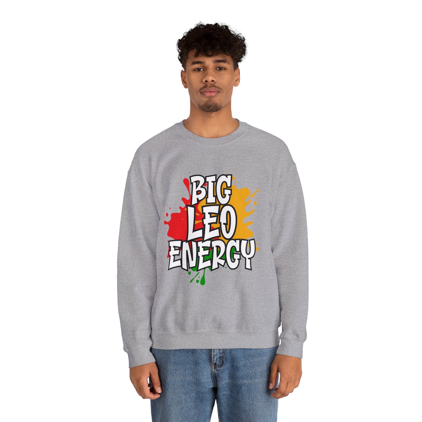 Leo Unisex Heavy Blend™ Crewneck Sweatshirt