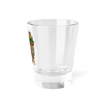 Black History Queen Shot Glass, 1.5oz