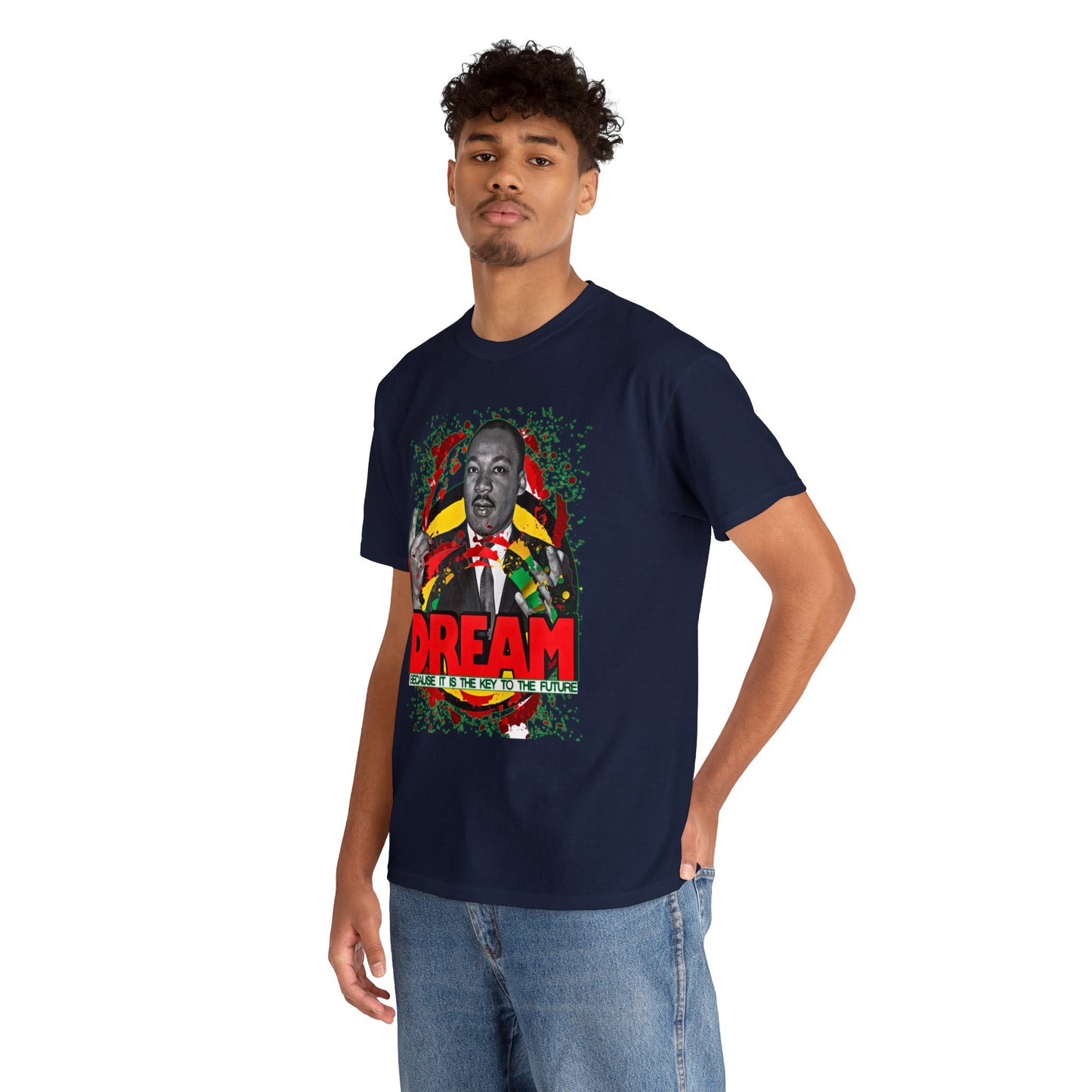 MLK Jr Unisex Heavy Cotton Tee