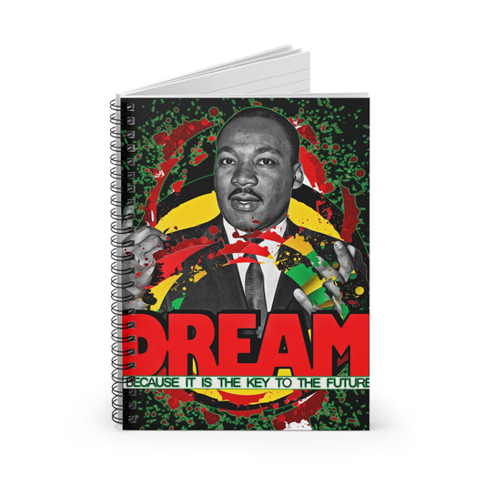 MLK Jr Spiral Mini Notebook - Ruled Line