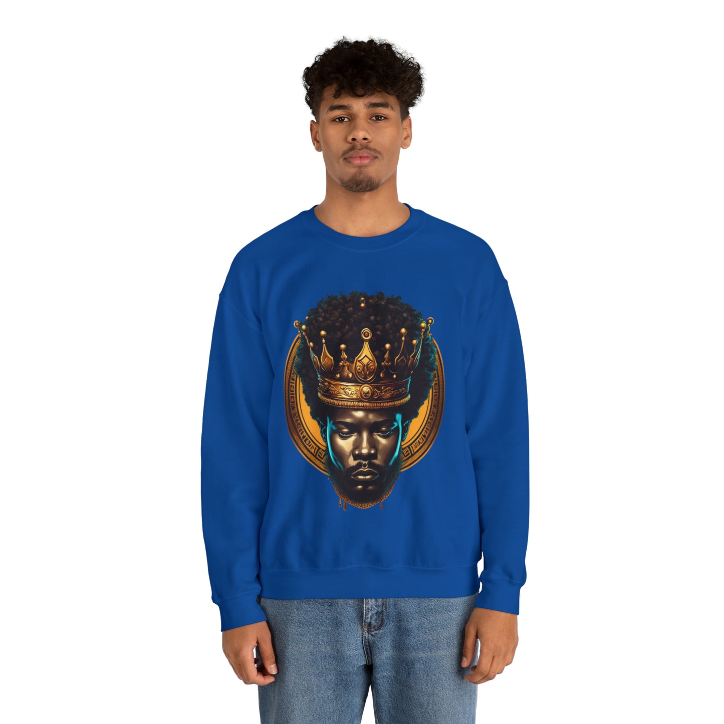 King 2 Unisex Heavy Blend™ Crewneck Sweatshirt