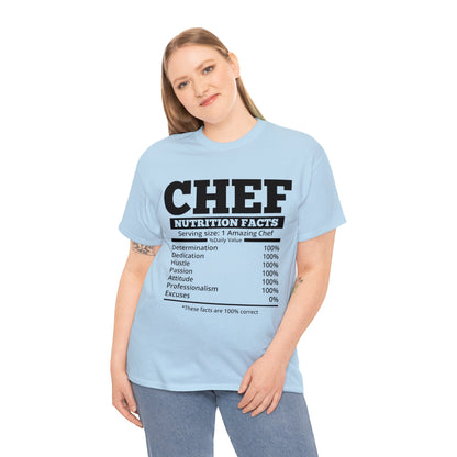 Chef Unisex Heavy Cotton Tee